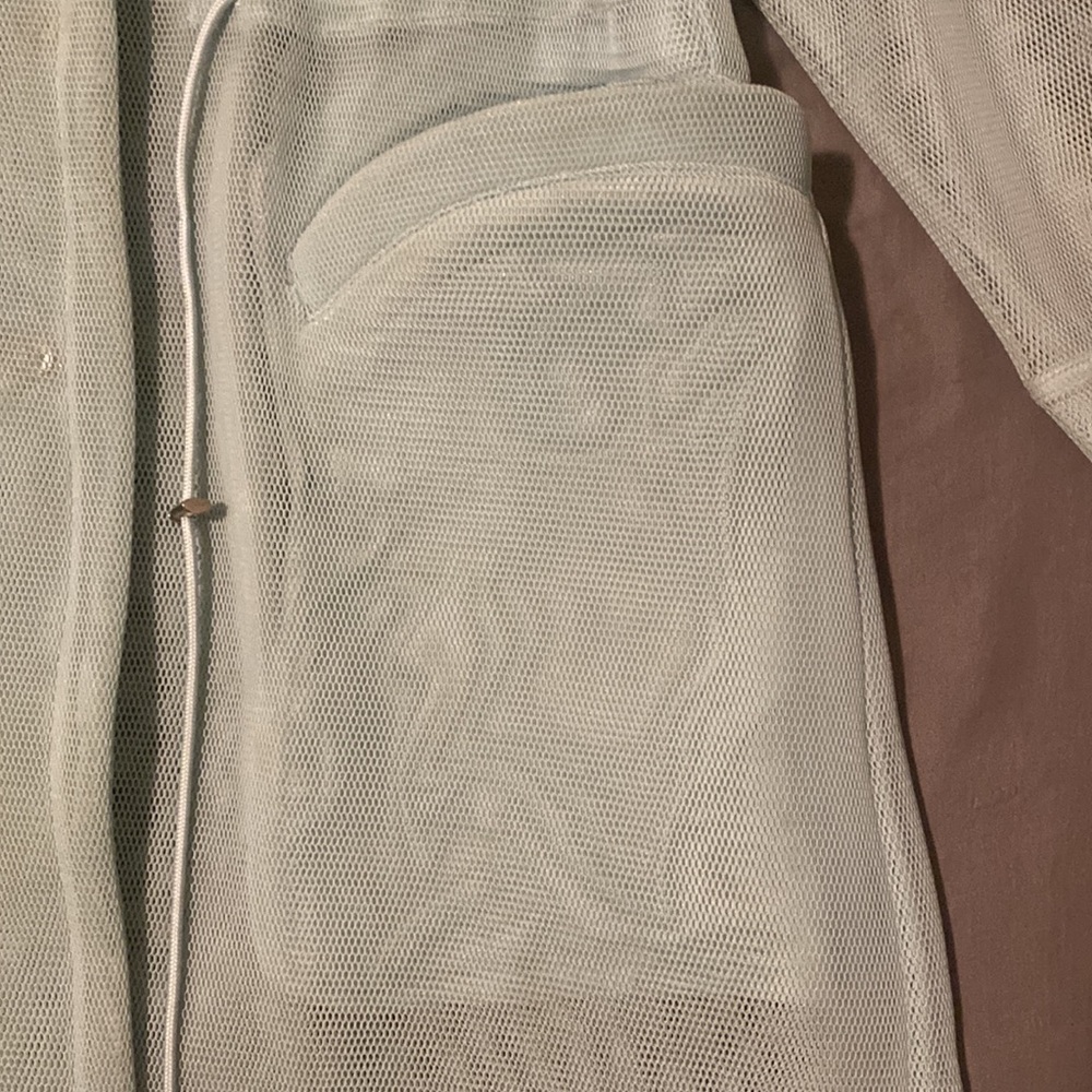 Adidas / Ivy Park Green Tint Mesh Jacket - Picture 8 of 16